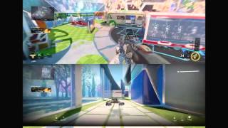Call of Duty®: Black Ops III split screen knife battle and quickscope