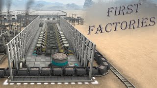 : FIRST FACTORIES  Automation Empire (Timelapse) Split Valley  #1