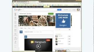 Getting Started on Google Plus