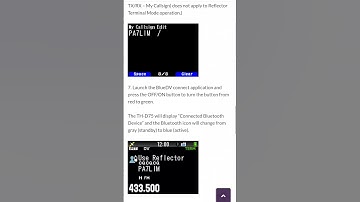 TH-D75 - BLUE DV CONNECT
