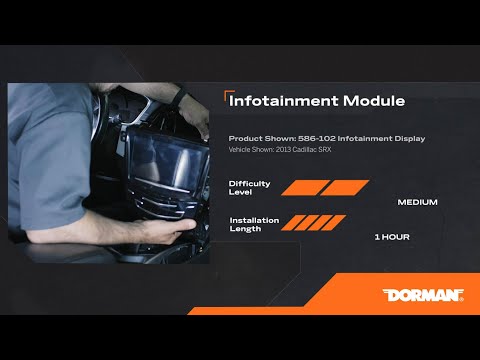 Installing a Dorman Remanufactured Infotainment Module to Replace a Damaged Cadillac CUE Display