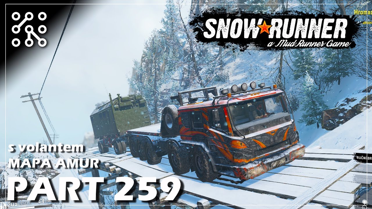 SNOWRUNNER CZ | UFO na mapě AMUR - 