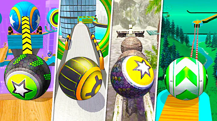 Going Balls vs Sky Rolling Balls vs Action Balls vs Rollance - Squid Race - Who Would Win?