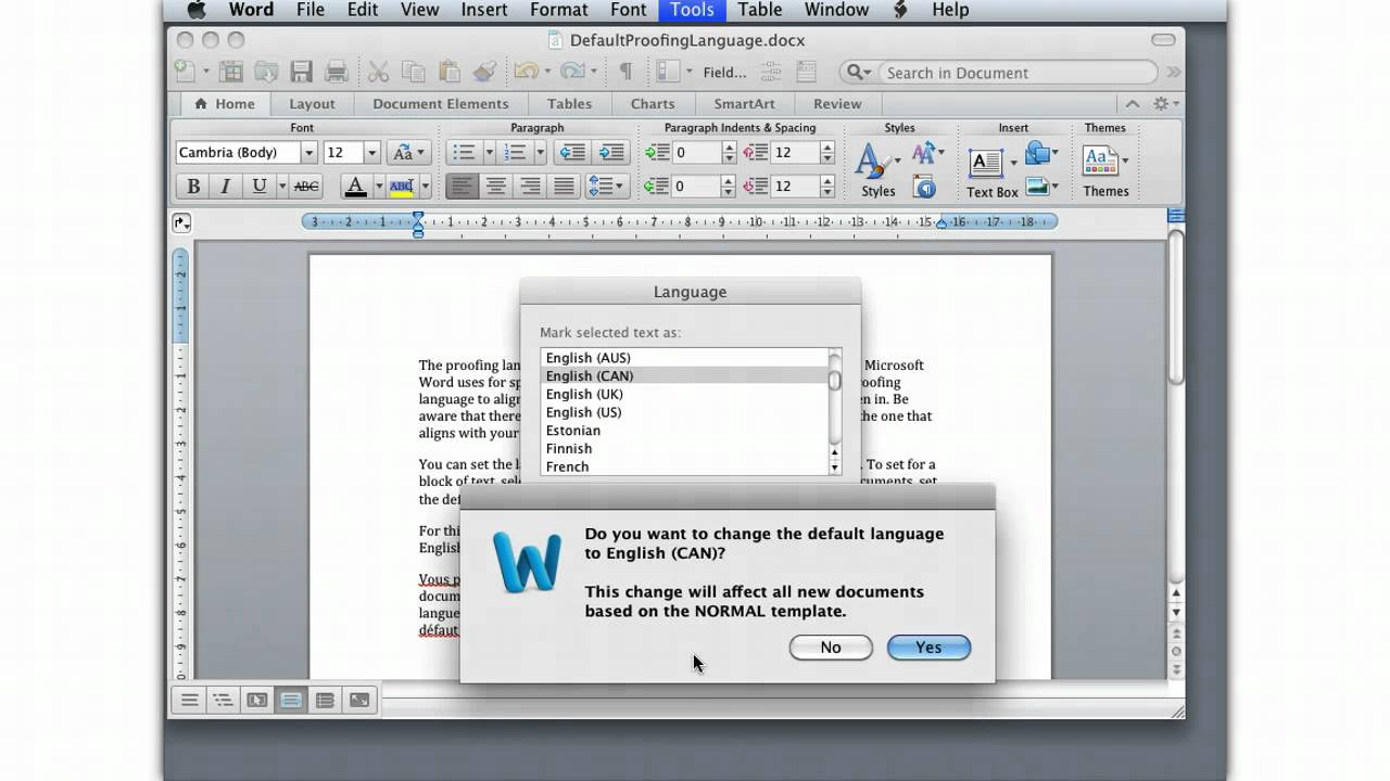 word for mac right margin stop