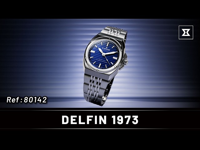 EDOX】1973年の名作デザインを受け継ぐ「デルフィン オリジナル 1973