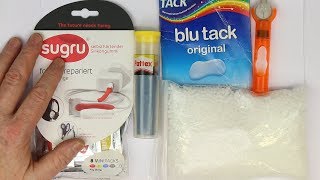 Should every maker have...[Pt.46]...Sugru, BluTack, Bondic, Kneadable Epoxy, Polymorph?