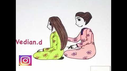 طلبت من امي تقص شعري 💔😭👇