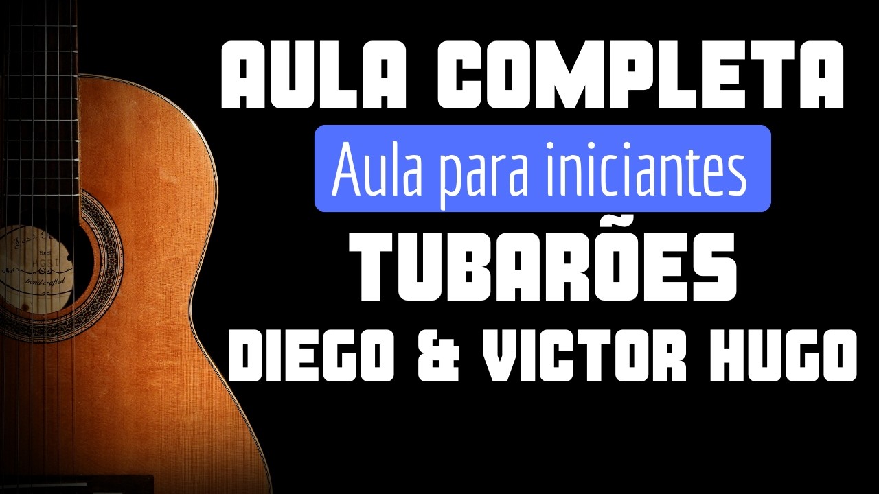 Essa Música do Momento é MUITO FÁCIL! 4 Acordes!! - Como Tocar Tubarões no Violão! #seiziguitars