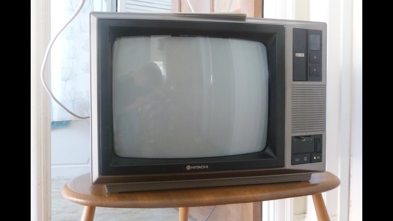 1986 Hitachi Cpt1662 Television