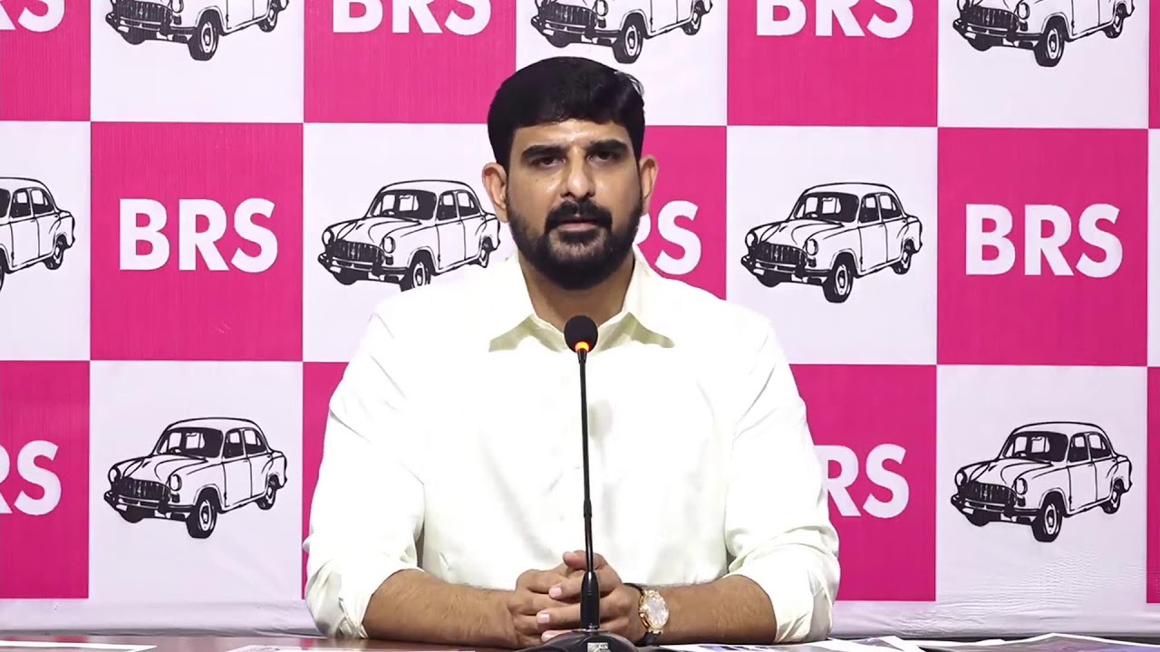 LIVE: BRS Leaders press meet at Telangana Bhavan | Padi Kaushik Reddy