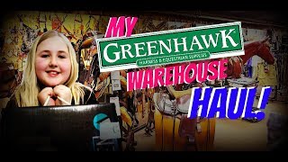 MY GREENHAWK WAREHOUSE SALE TACK HAUL
