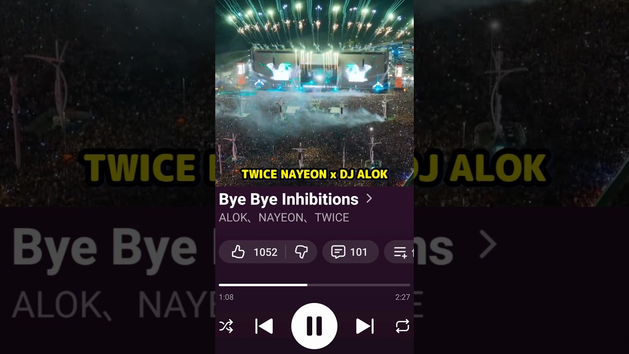 [TWICE] NAYEON × DJ ALOK「Bye Bye Inhibitions」/ ナヨンがEDM！🔥