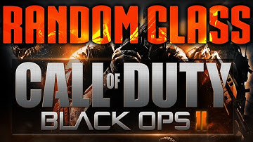 "Black Ops 2" Random Class Generator