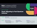 Panel on Transitioning to Post-Quantum Security 🔐
