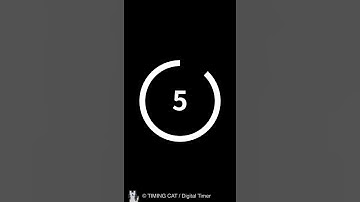 5 Seconds Circle Timer（Vertical）