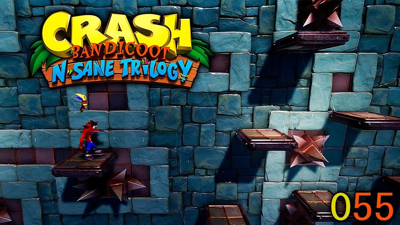 CRASH BANDICOOT N SANE TRILOGY 055 Gel schtes Level Stormy Ascent Deutsch Let s Play CRASH 