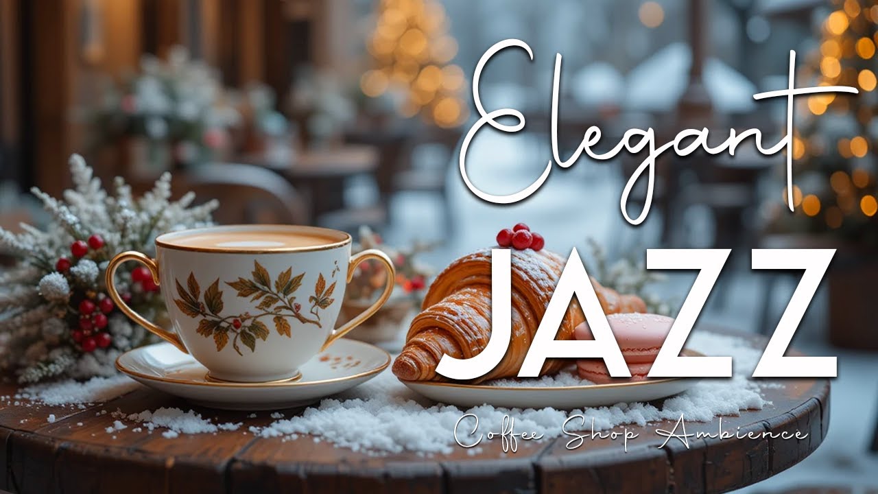 Elegant Jazz Music ☀️ Soft Morning Coffee Bossa Nova for Peaceful Work and Positive Energy