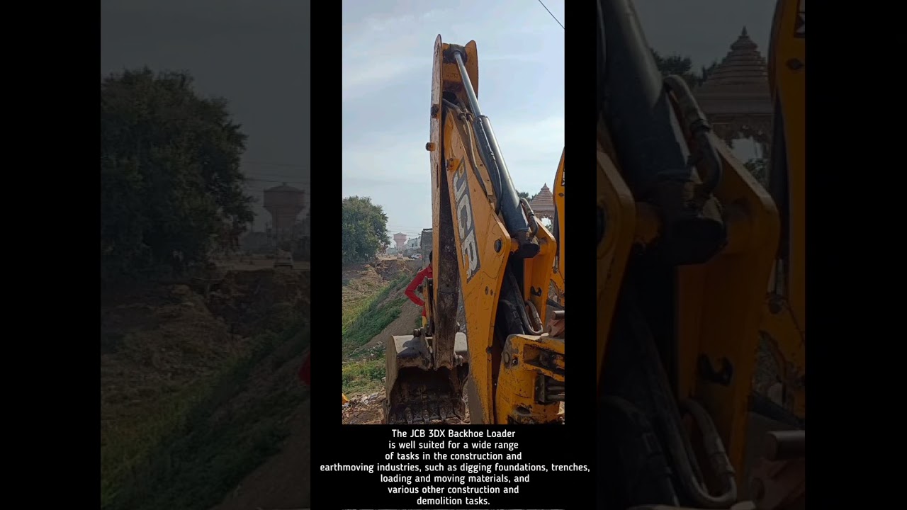 video JCB 3DX 2016 Model Backhoe Loader Machine