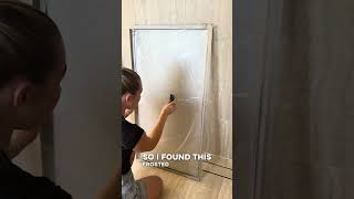 My bathroom needed more privacy… So I Tried This