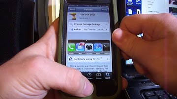 Five Icon Dock Working on 6.1 (Cydia Tweak)