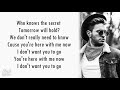 Jonas Blue Feat JP Cooper - Perfect Strangers - Lyrics