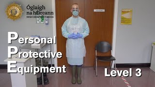 How to Don Defence Forces PPE Level 3