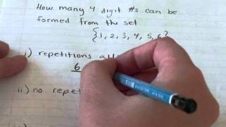 Combinations Counting Example