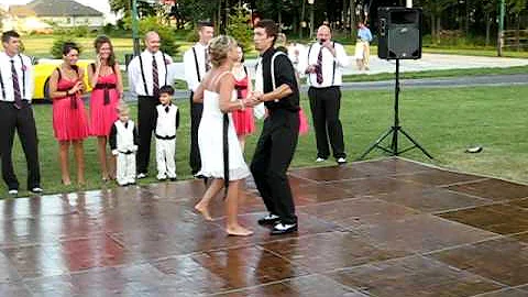 Jennifer and Tim McKibben's First Wedding Dance