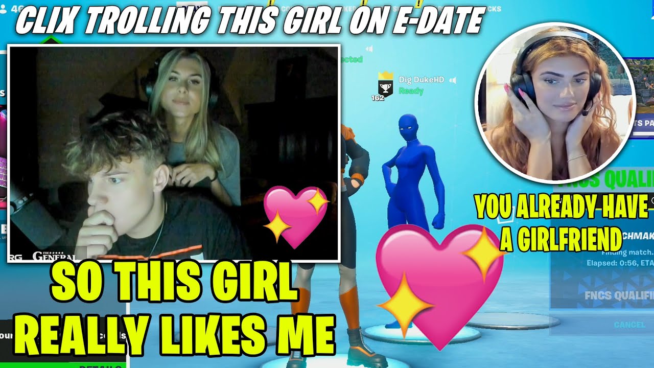 Clix Trolls Girl On E-Date Then Brings His Girlfriend On Stream After What Happened
