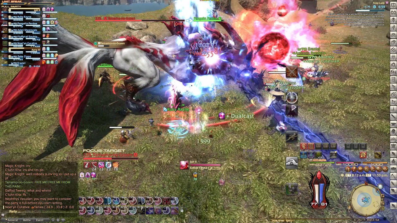 [PC] FFXIV Fox Lady & stuffs 11/14/17 YouTube