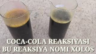 COCA-COLA REAKSIYASI