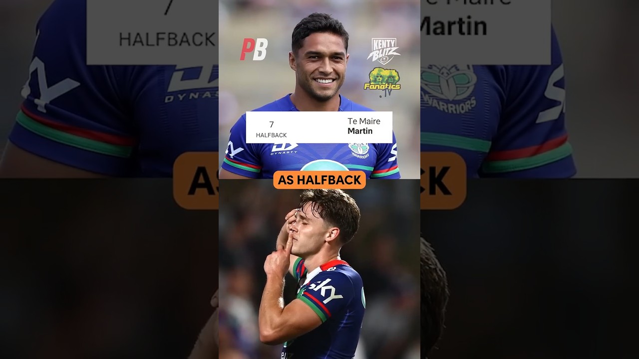 Luke Metcalf hasn’t been named for the New Zealand Warriors this week. #NRL #rugbyleague