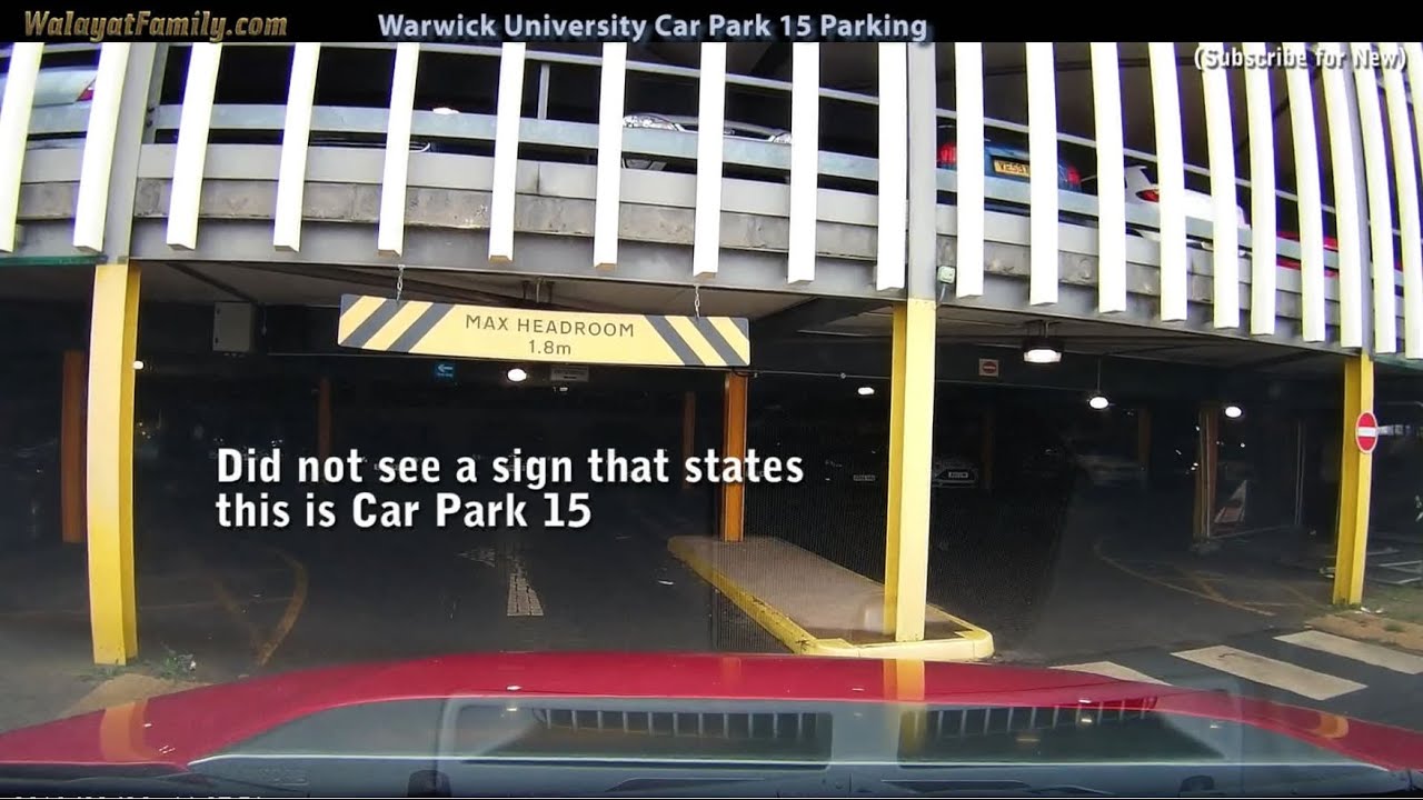 Warwick University Offer Holders Open Days 2020 Visitors Car Park 15