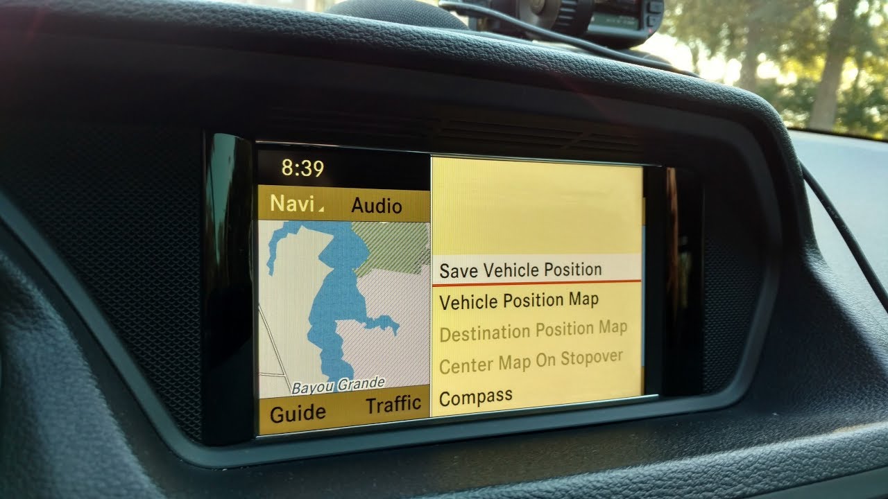 Mercedes Comand Navi Falsche Position How to save the vehicles position using the Mercedes COMAND navigation