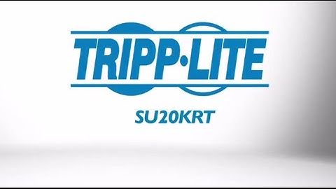 Tripp Lite SU20KRT SmartOnline UPS System