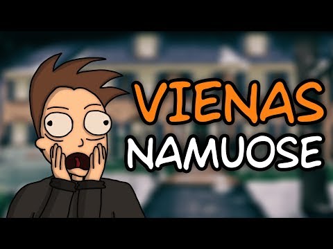 MINECRAFT FILMAS VIENAS NAMUOSE!