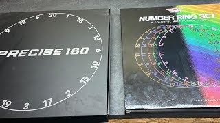 Darts Zahlenringe von Precise 180 vs. Bulls | Welches passt auf Euer Board ? | Was kosten sie ? |