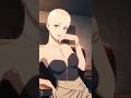 #ai Anime Salon Headshave - woman ditches her long hair to become a bold girl