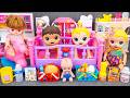 30 Minutes Satisfying with Unboxing Barbie Doll Family Playset Pinkfong Ambulance Car Toys ASMR