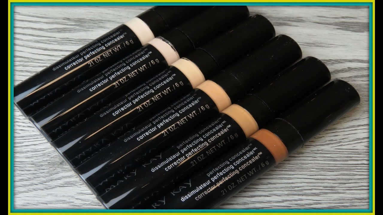 Mary Perfecting Concealer Color Chart