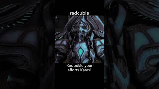 redouble — StarCraft 2 dialogue scene