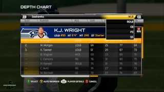 Madden NFL 25 Player Ratings: Seahawks and Packers