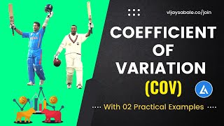 Coefficient of Variation (COV) with Examples | Measures of Dispersion