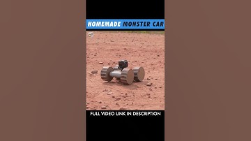 Homemade Monster Car #shorts #viralshorts #monstertruck #rc #rccar #remotecontrol  #monstercar