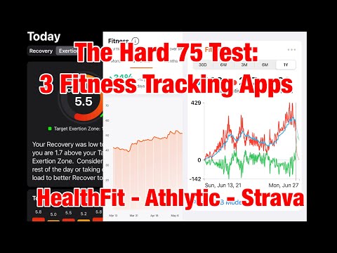 The Hard 75 Test: How 3 Apps Show Fitness Growth - HealthFit, Athlytic, & Strave Review