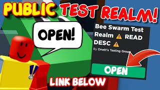 PUBLIC TEST REALM NOW OPEN! - LIMITED TIME  [BE QUICK!] by Hoops The Bee 7,883 views 4 months ago 1 minute, 58 seconds