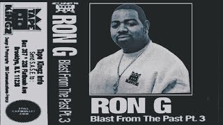 (RARE)🏆Ron G - Blast Of The Past 3 (1993) Harlem NYC sides A&B