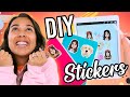 How To Make DIY Stickers at HOME! Perfect for Back To School 2019!