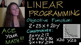 PRECALCULUS: (#3) LINEAR PROGRAMMING || Solving OPTIMAL COST || by Jane Maciejewski