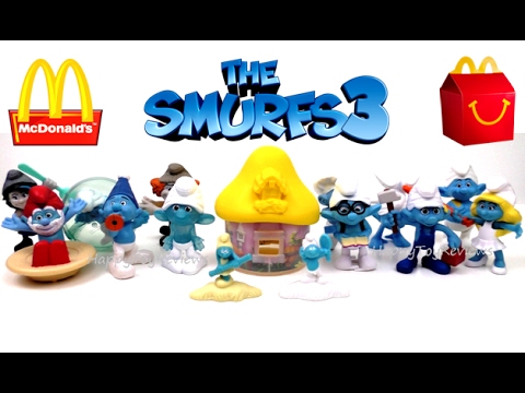 Smurfs Lost Village Toy Haul Hunt - NEW Toys from 2017 Movie w